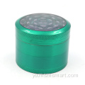 poku aṣa logo eweko grinder mẹrin-Layer ẹfin grinder